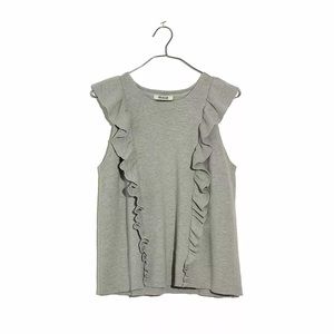 NWT! Madewell Ruffled Sweater Tank